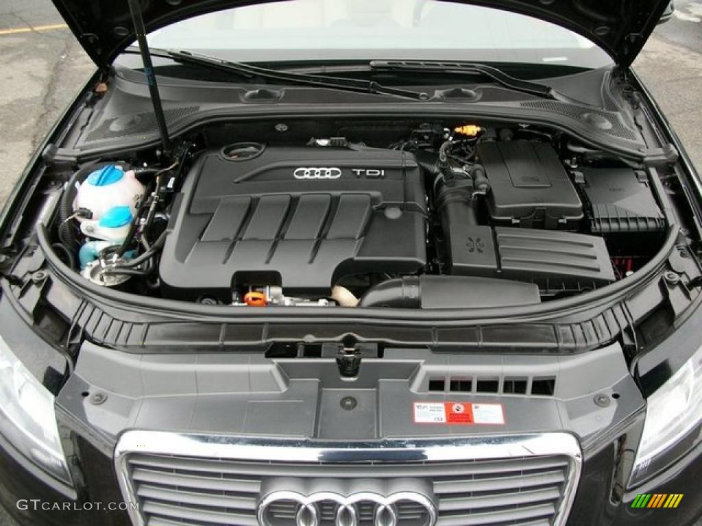 2010 Audi A3 2.0 TDI 2.0 Liter TDI VTG Turbocharged DOHC 16-Valve Diesel 4 Cylinder Engine Photo #46314179