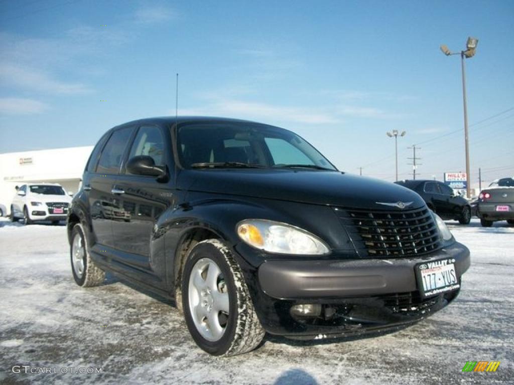 Black 2002 Chrysler PT Cruiser Touring Exterior Photo #46314756