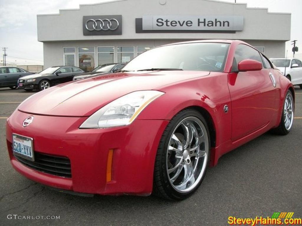 2003 350Z Touring Coupe - Redline / Charcoal photo #1