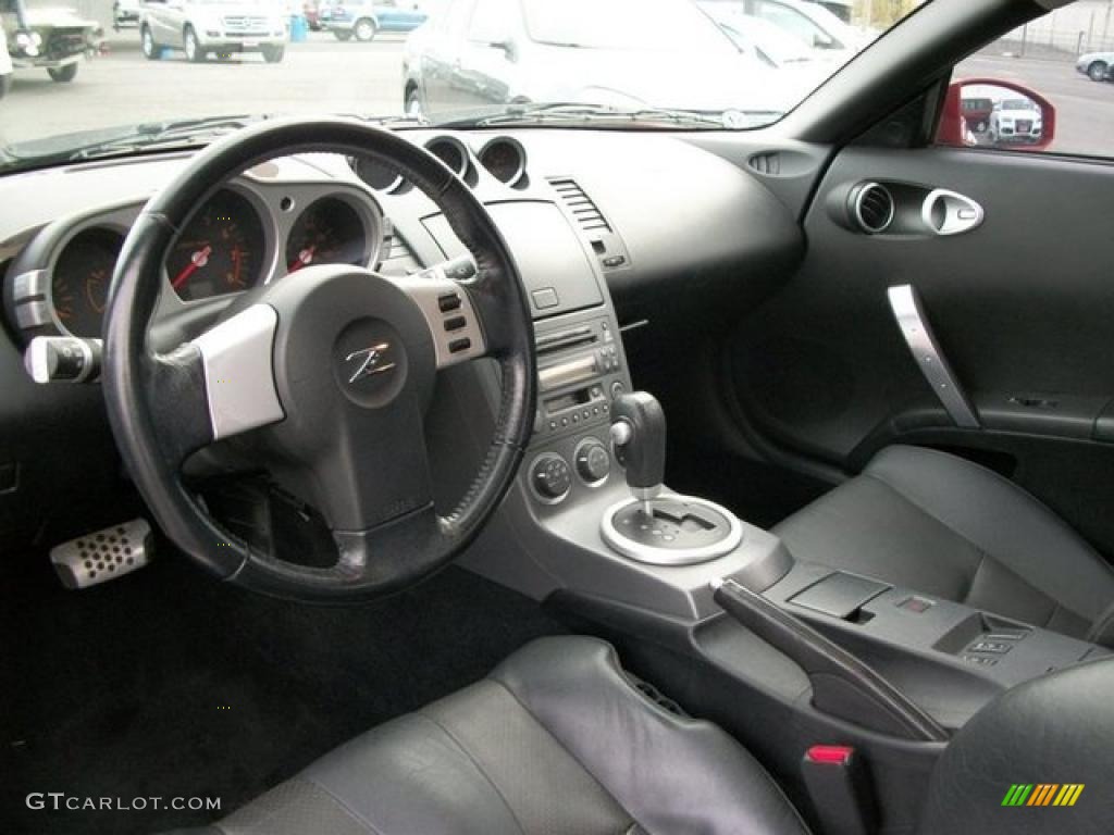 2003 Nissan 350Z Touring Coupe Charcoal Dashboard Photo #46315730