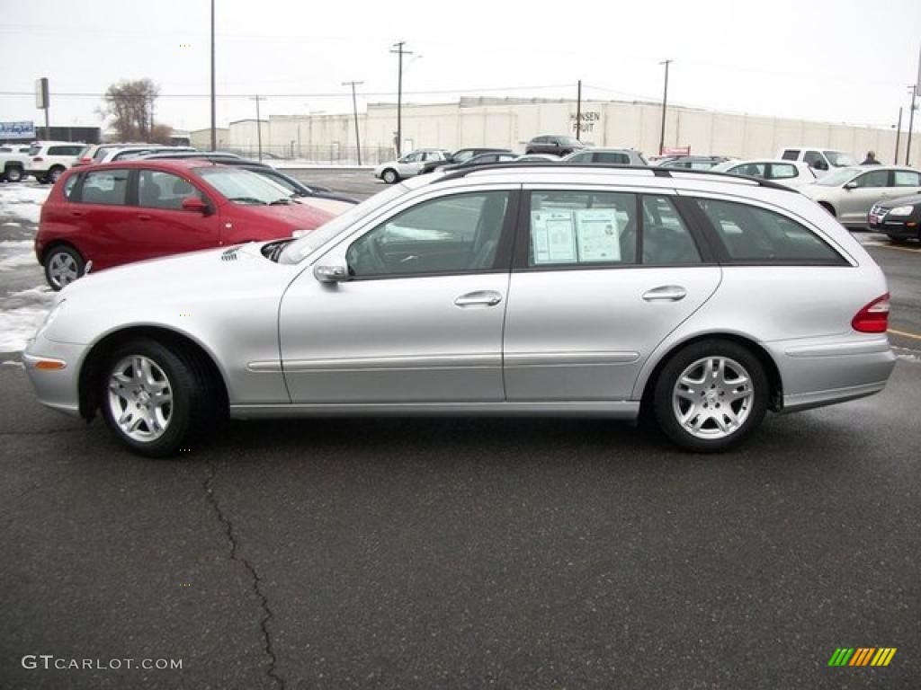 Iridium Silver Metallic 2006 Mercedes-Benz E 350 Wagon Exterior Photo #46316154