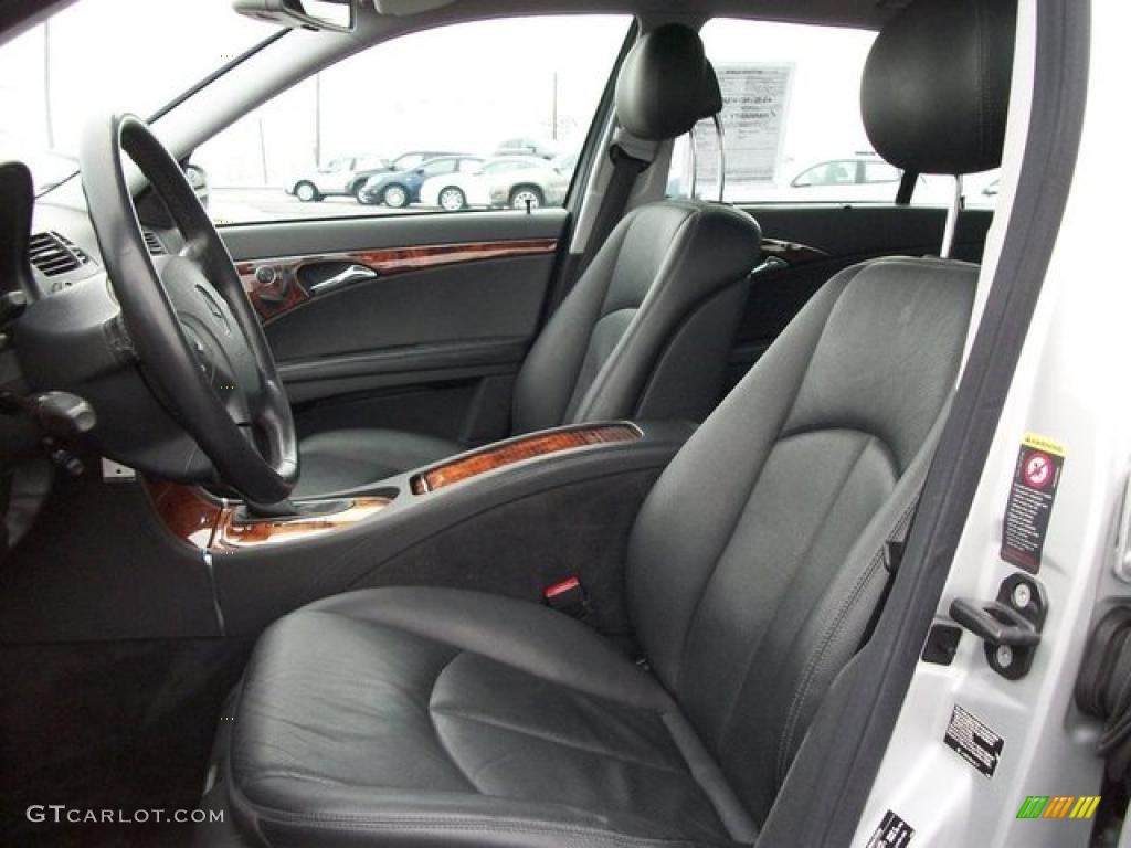 Charcoal Interior 2006 Mercedes-Benz E 350 Wagon Photo #46316169