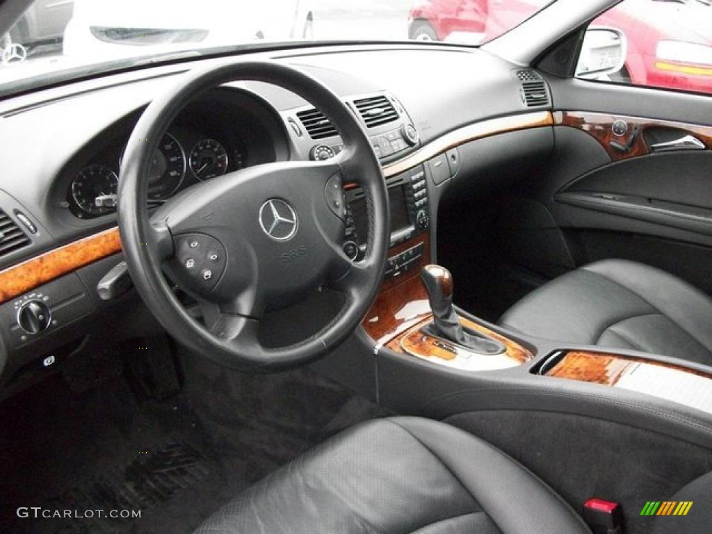 Charcoal Interior 2006 Mercedes-Benz E 350 Wagon Photo #46316175