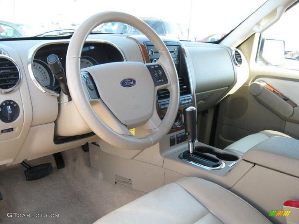 Camel Interior 2009 Ford Explorer Eddie Bauer 4x4 Photo #46316583