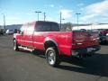 2006 Red Clearcoat Ford F350 Super Duty XLT Crew Cab 4x4  photo #7