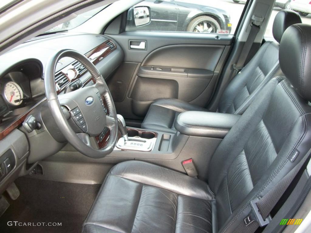 Black Interior 2007 Ford Five Hundred Limited Photo