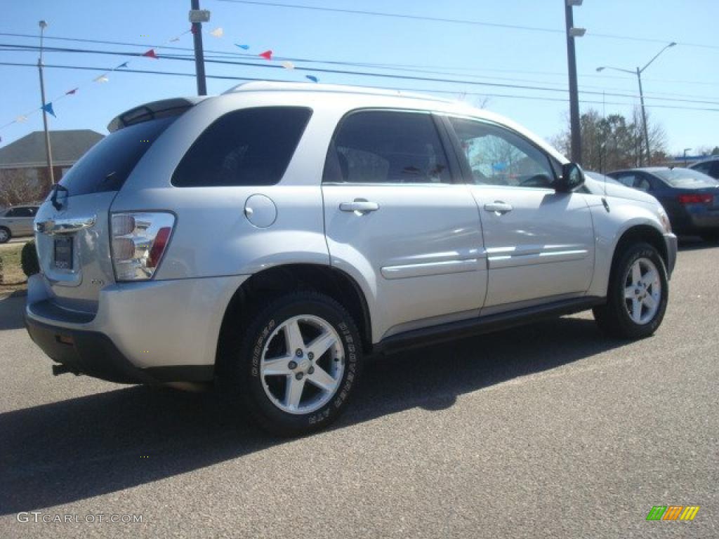 2005 Equinox LT AWD - Galaxy Silver Metallic / Light Gray photo #6