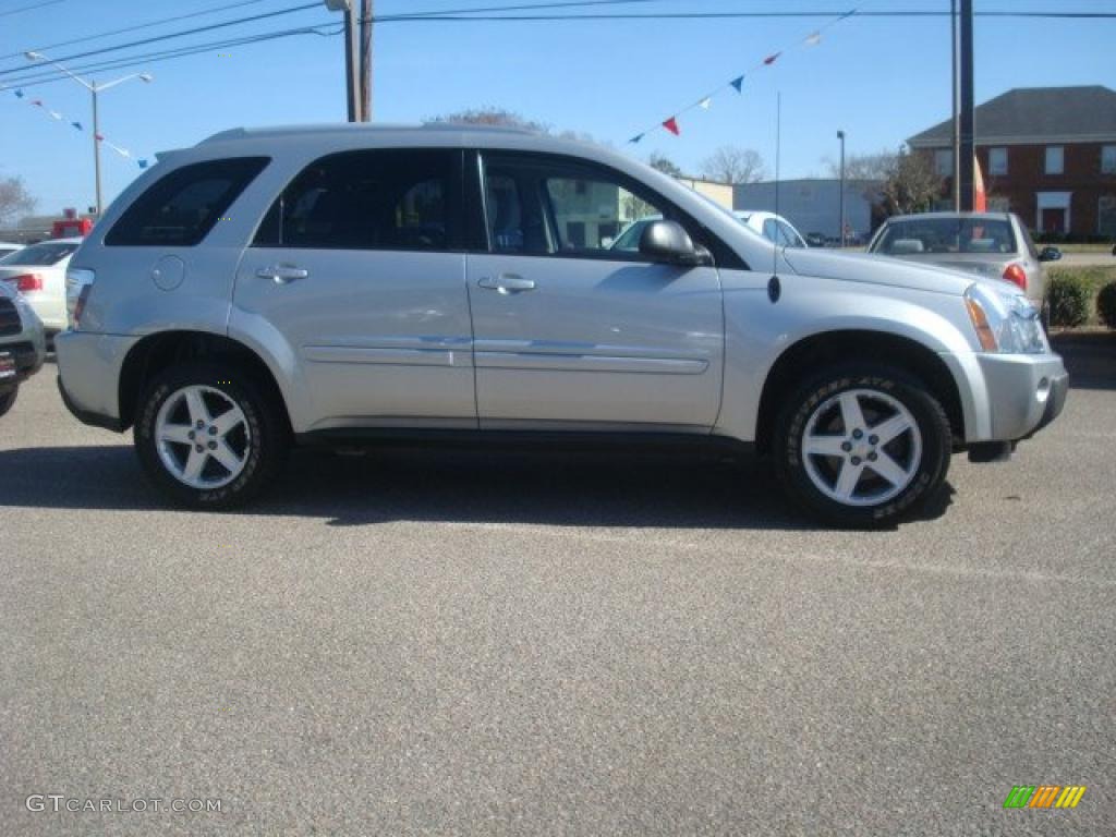 2005 Equinox LT AWD - Galaxy Silver Metallic / Light Gray photo #7