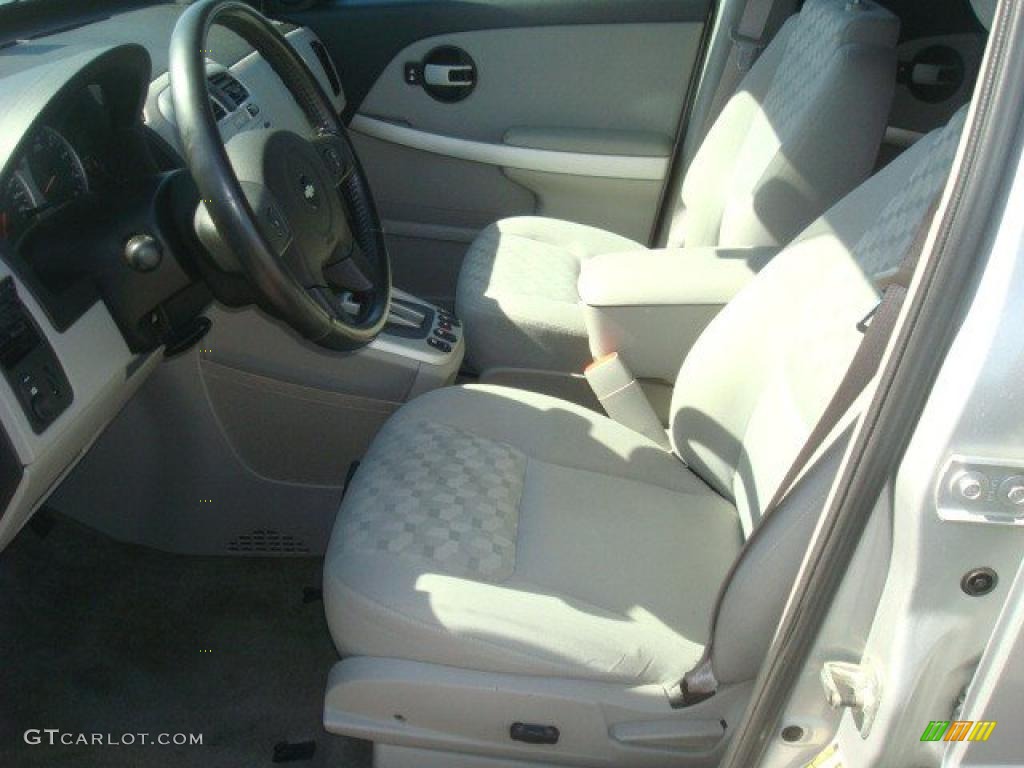 2005 Equinox LT AWD - Galaxy Silver Metallic / Light Gray photo #10