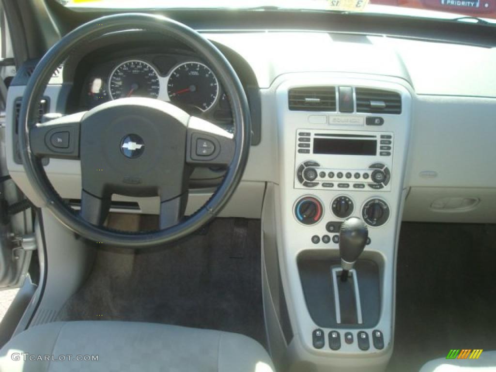 2005 Equinox LT AWD - Galaxy Silver Metallic / Light Gray photo #13