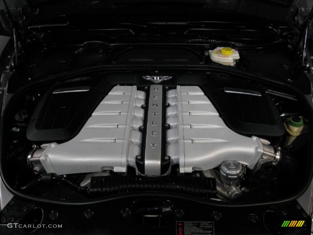 2008 Bentley Continental Flying Spur Standard Continental Flying Spur Model 6.0L Twin-Turbocharged DOHC 48V VVT W12 Engine Photo #46318719