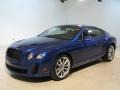Moroccan Blue 2010 Bentley Continental GT Supersports