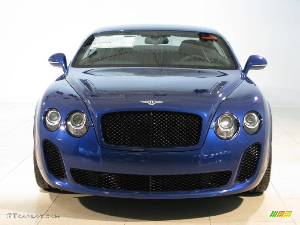 Moroccan Blue 2010 Bentley Continental GT Supersports Exterior Photo #46318815