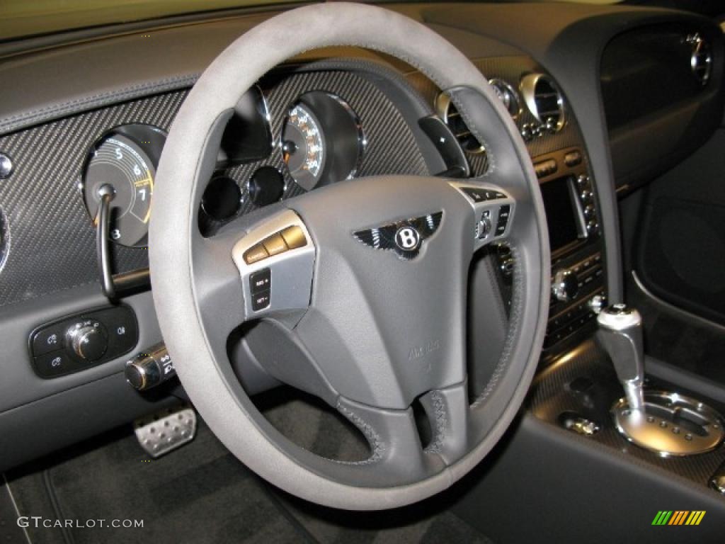 2010 Bentley Continental GT Supersports Beluga Steering Wheel Photo #46318902