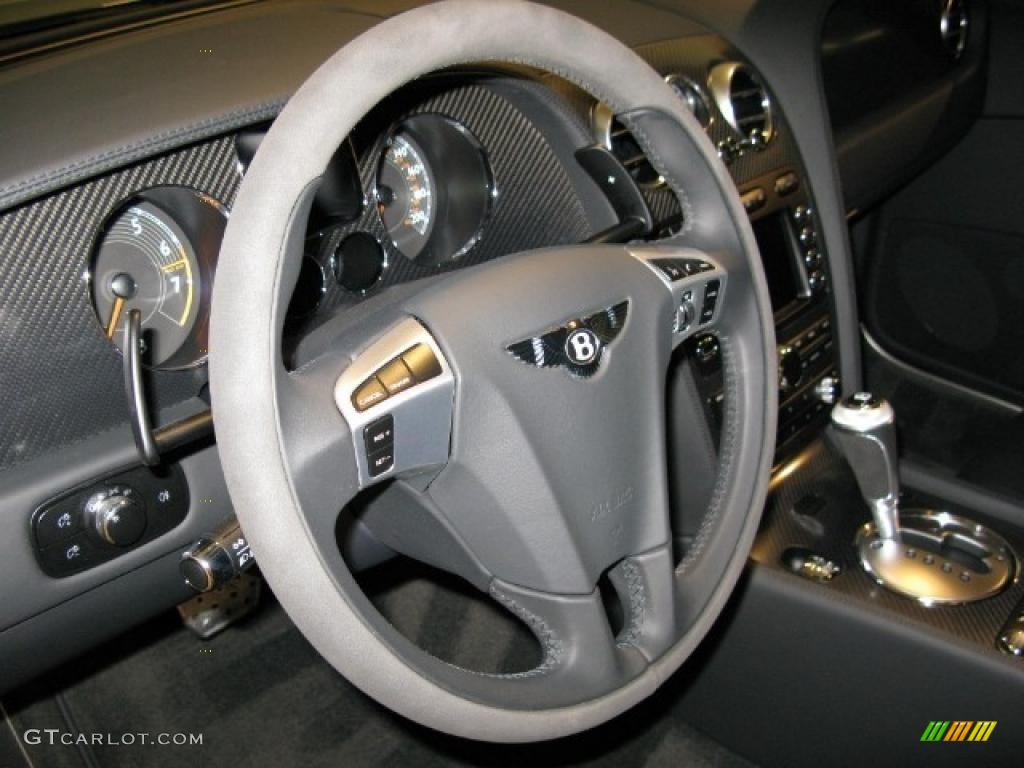 2010 Bentley Continental GT Supersports Beluga Steering Wheel Photo #46318962