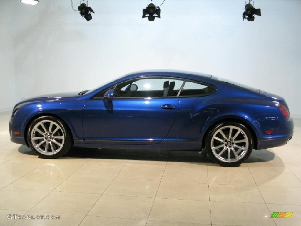 Moroccan Blue 2010 Bentley Continental GT Supersports Exterior Photo #46319256