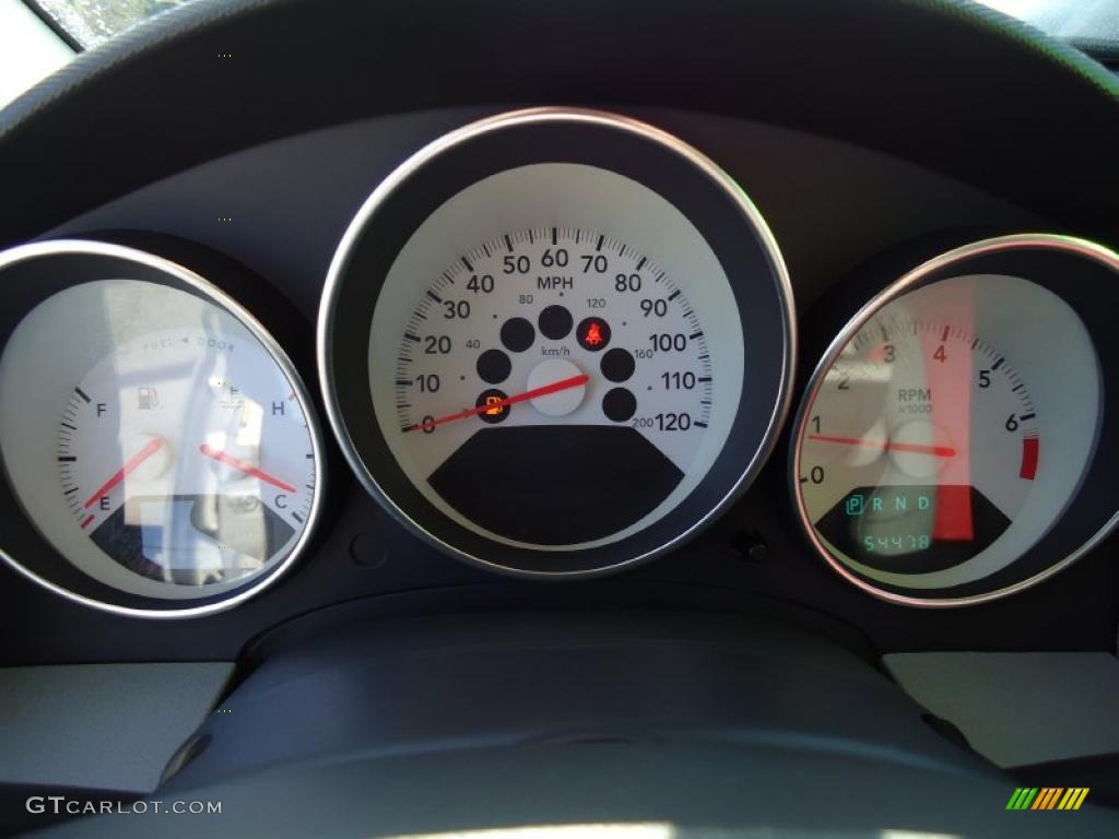 2007 Dodge Caliber R/T AWD Gauges Photo #46319376