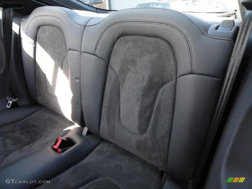 Black Interior 2008 Audi TT 3.2 quattro Coupe Photo #46320081