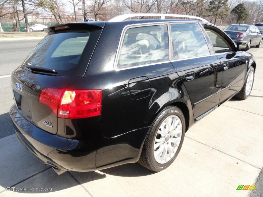 Brilliant Black 2008 Audi A4 2.0T quattro Avant Exterior Photo #46320099