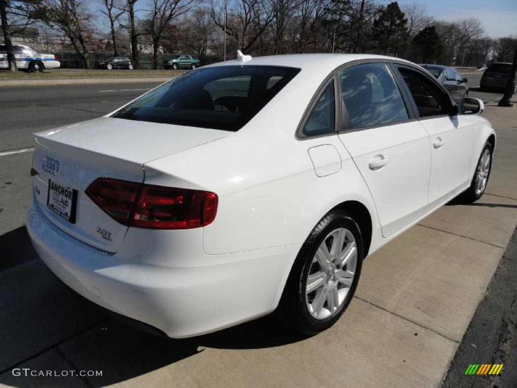 Ibis White 2011 Audi A4 2.0T quattro Sedan Exterior Photo #46320207