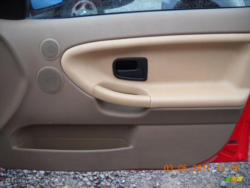 1997 BMW 3 Series 328i Sedan Sand Door Panel Photo #46321029