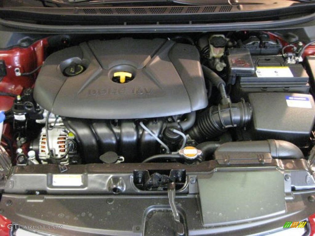 2011 Hyundai Elantra GLS 1.8 Liter DOHC 16-Valve D-CVVT 4 Cylinder Engine Photo #46321500