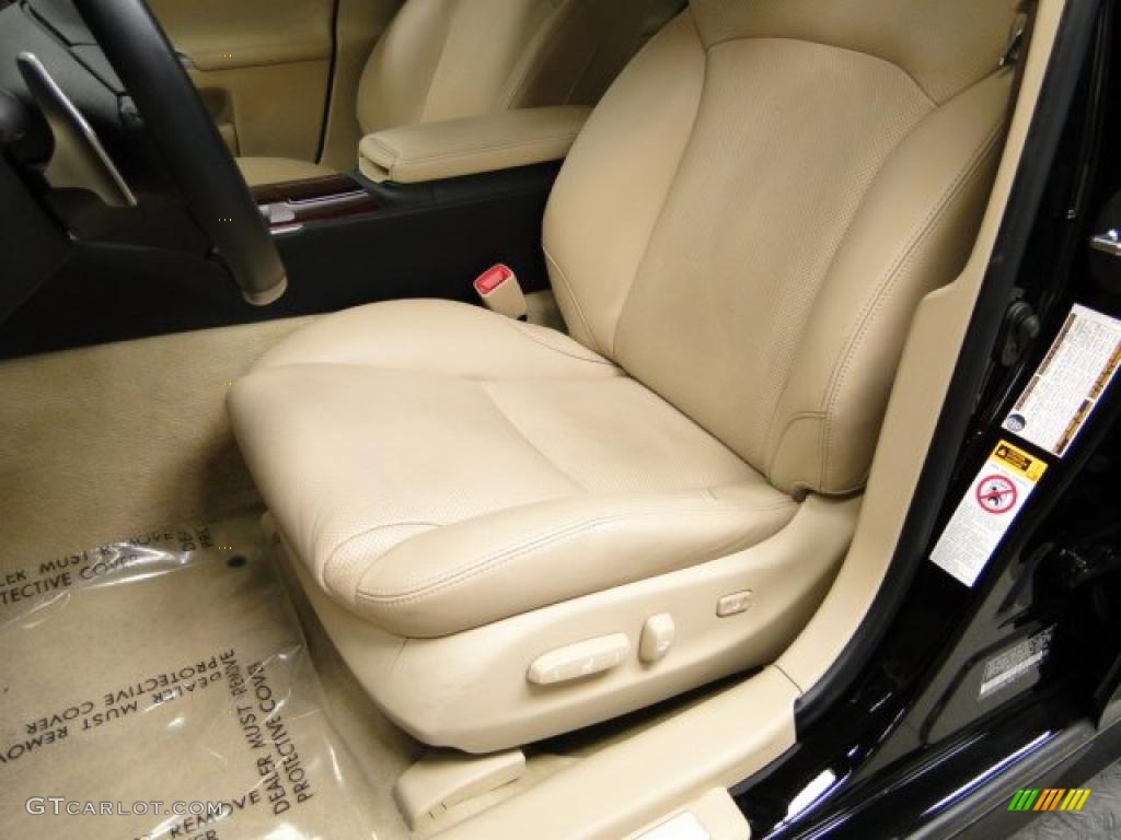 2007 IS 350 - Obsidian Black / Cashmere photo #21