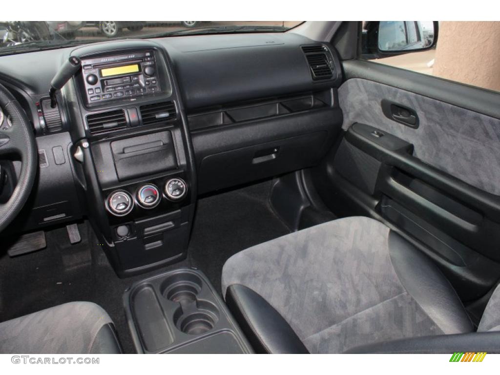 2003 CR-V EX 4WD - Nighthawk Black Pearl / Black photo #10