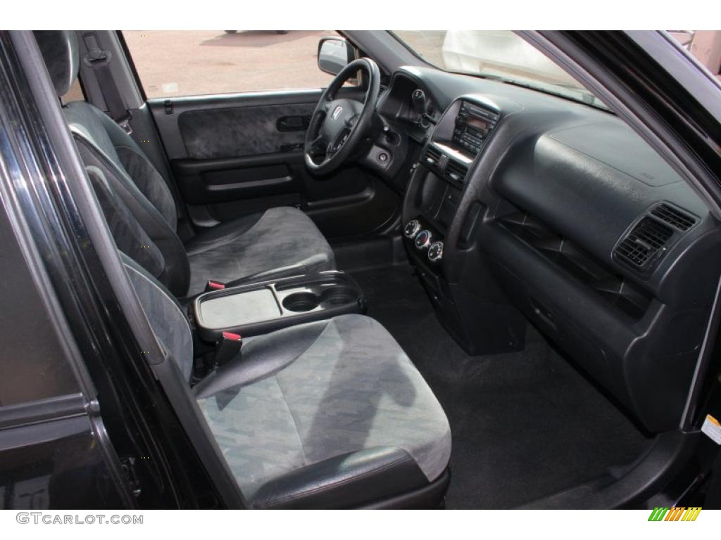 2003 CR-V EX 4WD - Nighthawk Black Pearl / Black photo #11