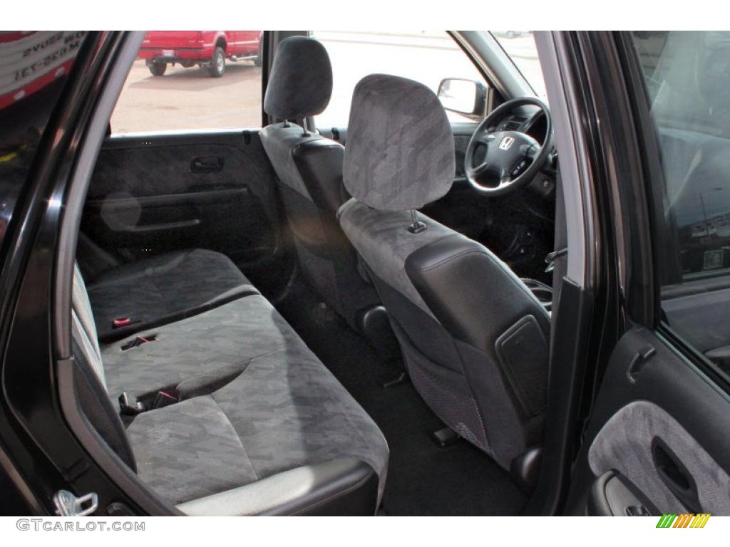 2003 CR-V EX 4WD - Nighthawk Black Pearl / Black photo #12