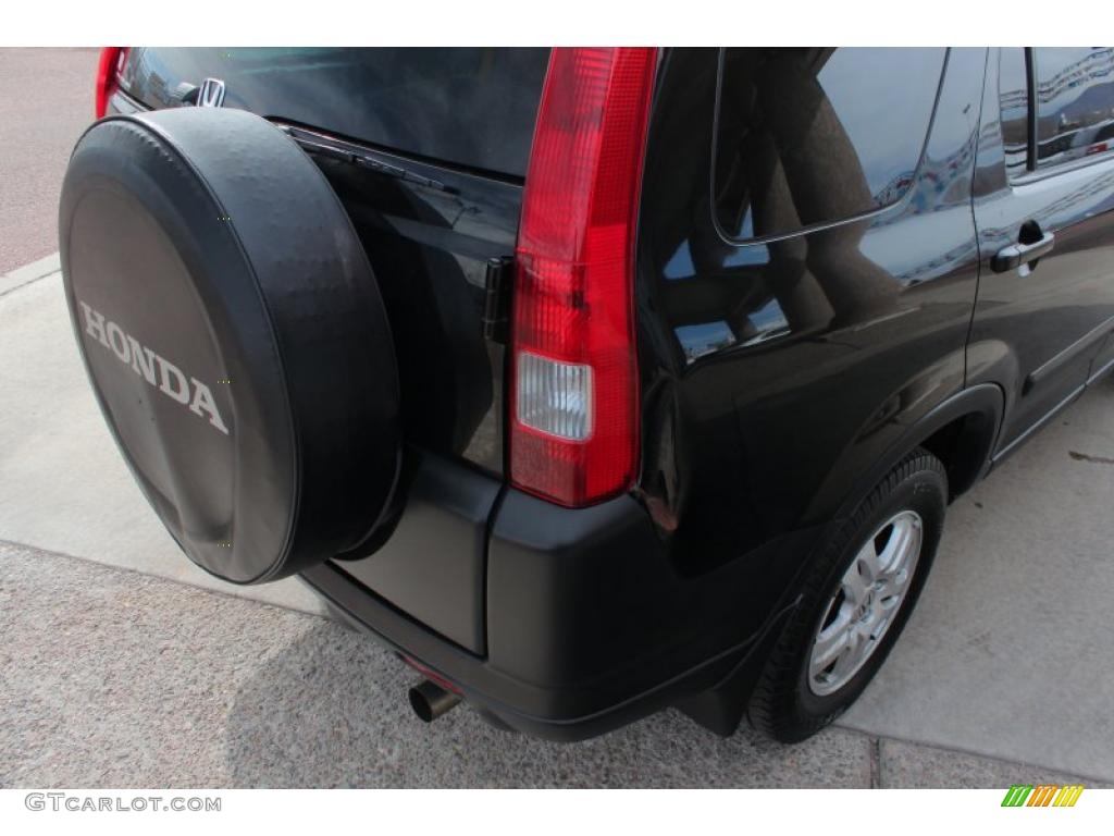 2003 CR-V EX 4WD - Nighthawk Black Pearl / Black photo #18