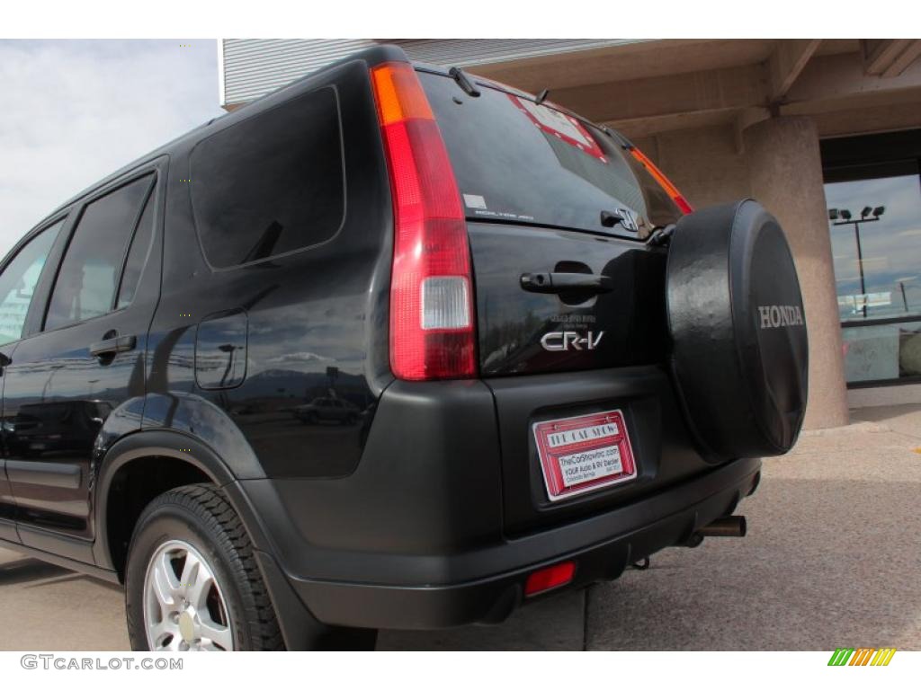 2003 CR-V EX 4WD - Nighthawk Black Pearl / Black photo #19