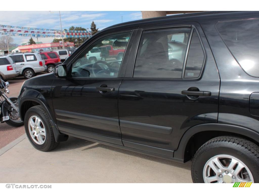 2003 CR-V EX 4WD - Nighthawk Black Pearl / Black photo #20