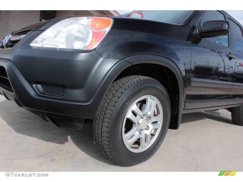 2003 CR-V EX 4WD - Nighthawk Black Pearl / Black photo #21