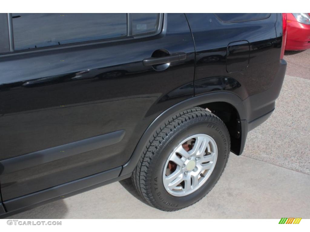2003 CR-V EX 4WD - Nighthawk Black Pearl / Black photo #22