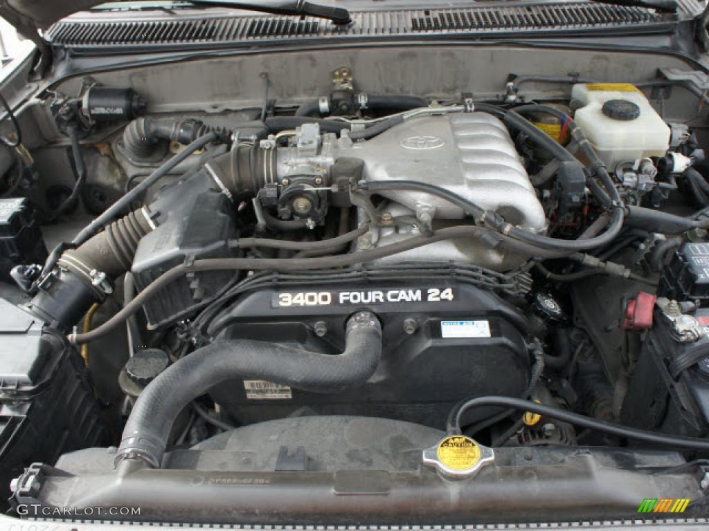 2001 Toyota 4Runner SR5 3.4 Liter DOHC 24-Valve V6 Engine Photo #46322526