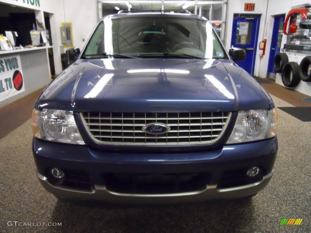 Medium Wedgewood Blue Metallic Ford Explorer