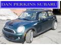 2010 British Racing Green Metallic Mini Cooper S Hardtop  photo #1