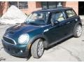 2010 British Racing Green Metallic Mini Cooper S Hardtop  photo #11