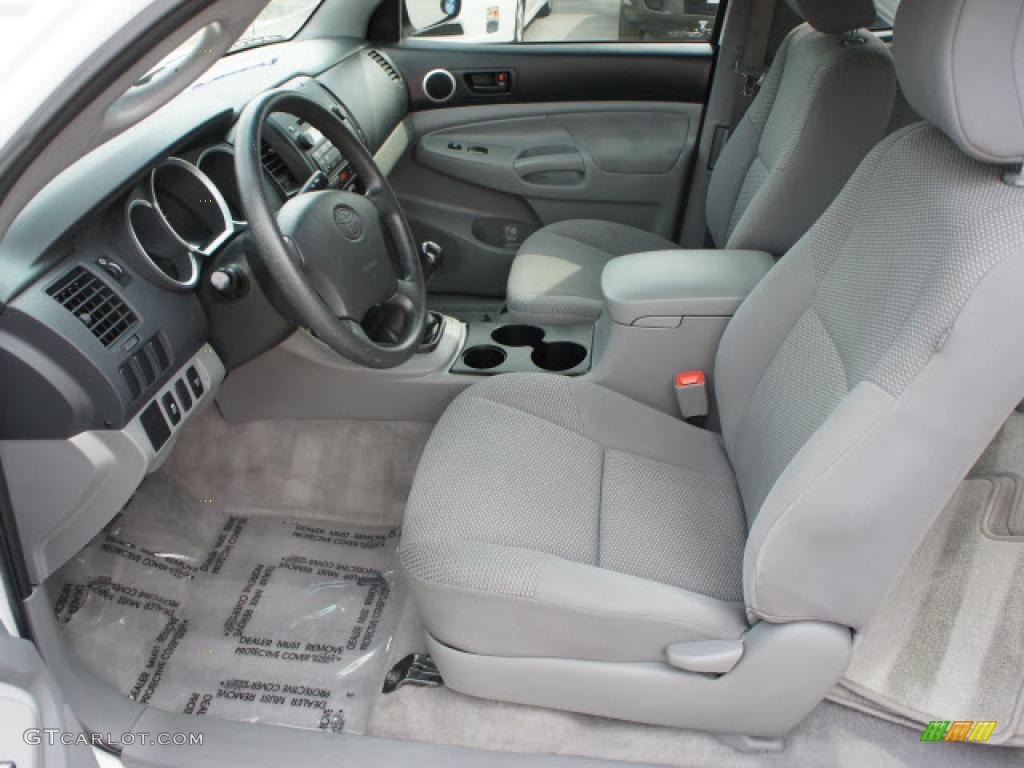 Graphite Gray Interior 2009 Toyota Tacoma Access Cab Photo #46323894