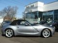 2007 Silver Grey Metallic BMW Z4 3.0si Roadster  photo #2