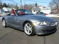 2007 Silver Grey Metallic BMW Z4 3.0si Roadster  photo #3