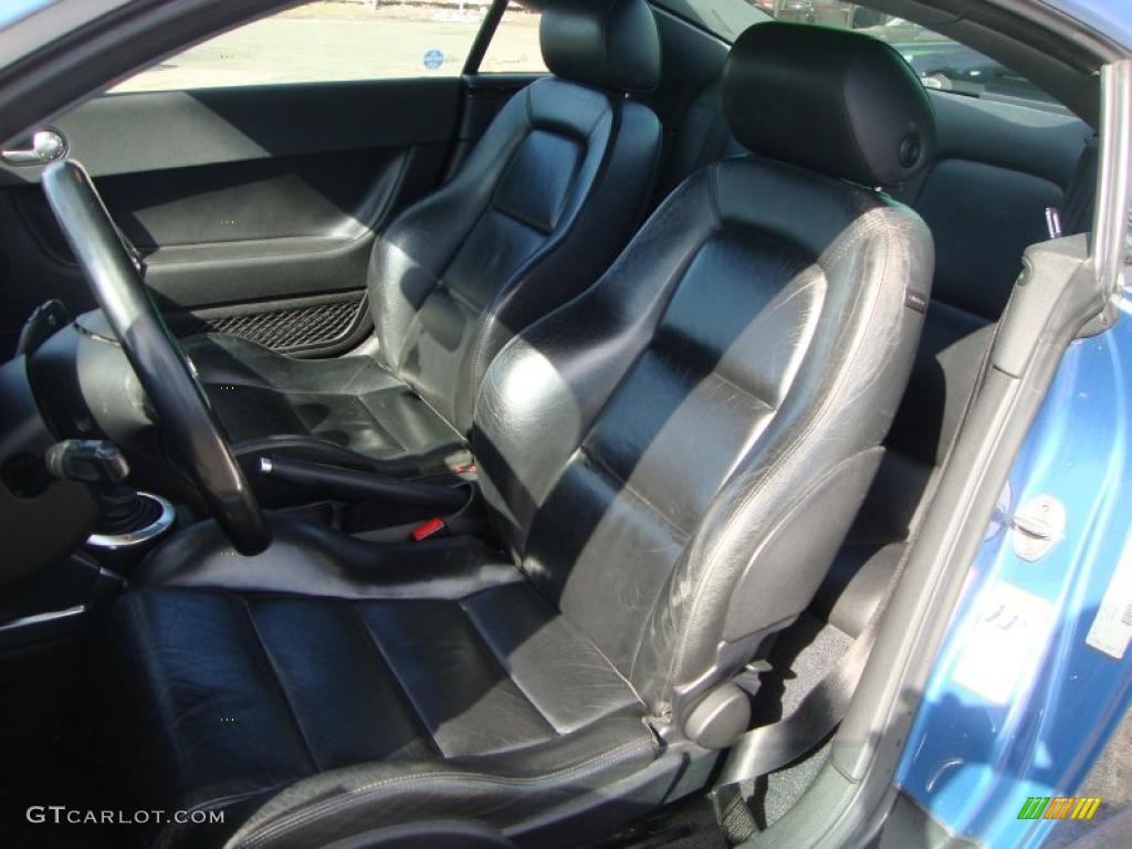 Ebony Interior 2000 Audi TT 1.8T quattro Coupe Photo #46324878