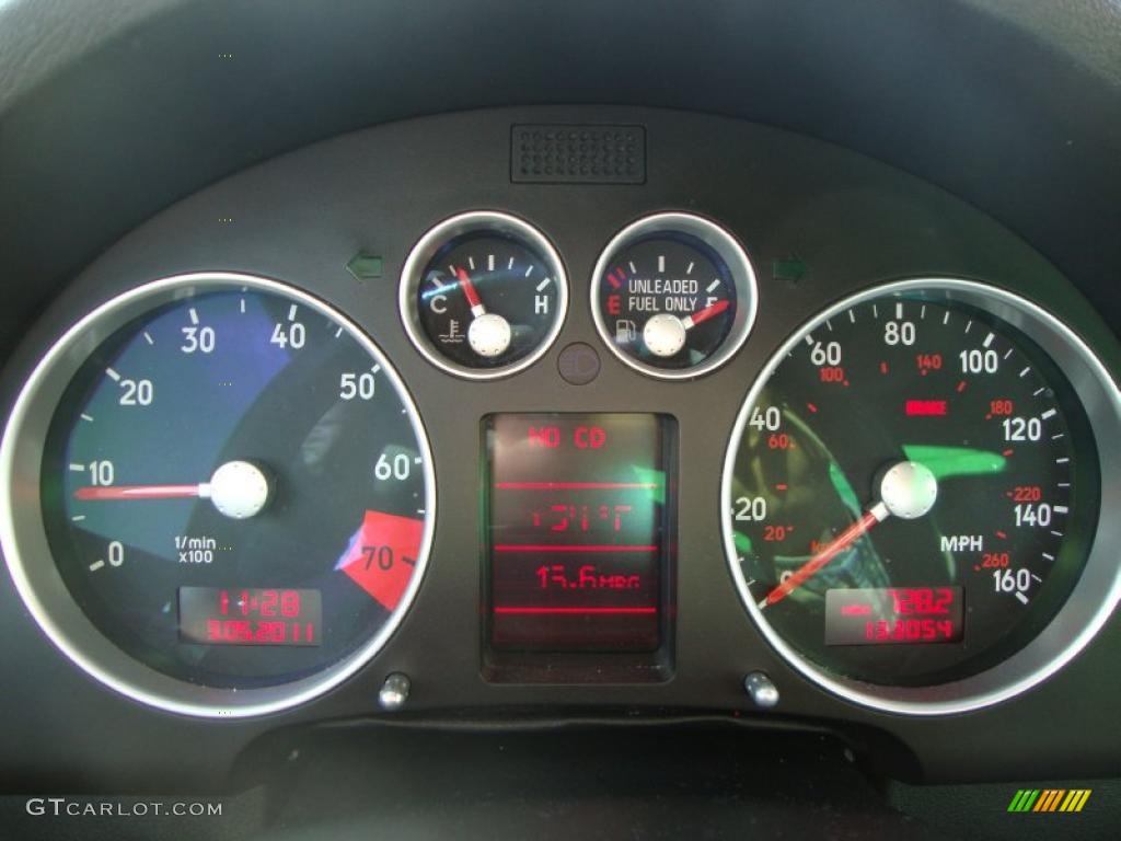 2000 Audi TT 1.8T quattro Coupe Gauges Photo #46325217