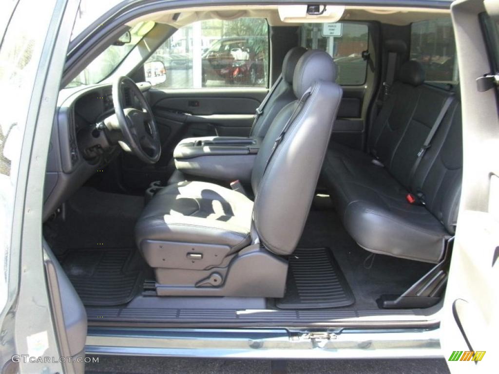 Dark Charcoal Interior 2007 Chevrolet Silverado 1500 Classic LT Extended Cab Photo #46325403