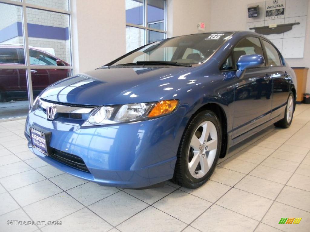 Atomic Blue Metallic Honda Civic