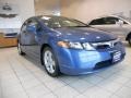 2006 Atomic Blue Metallic Honda Civic EX Sedan  photo #3