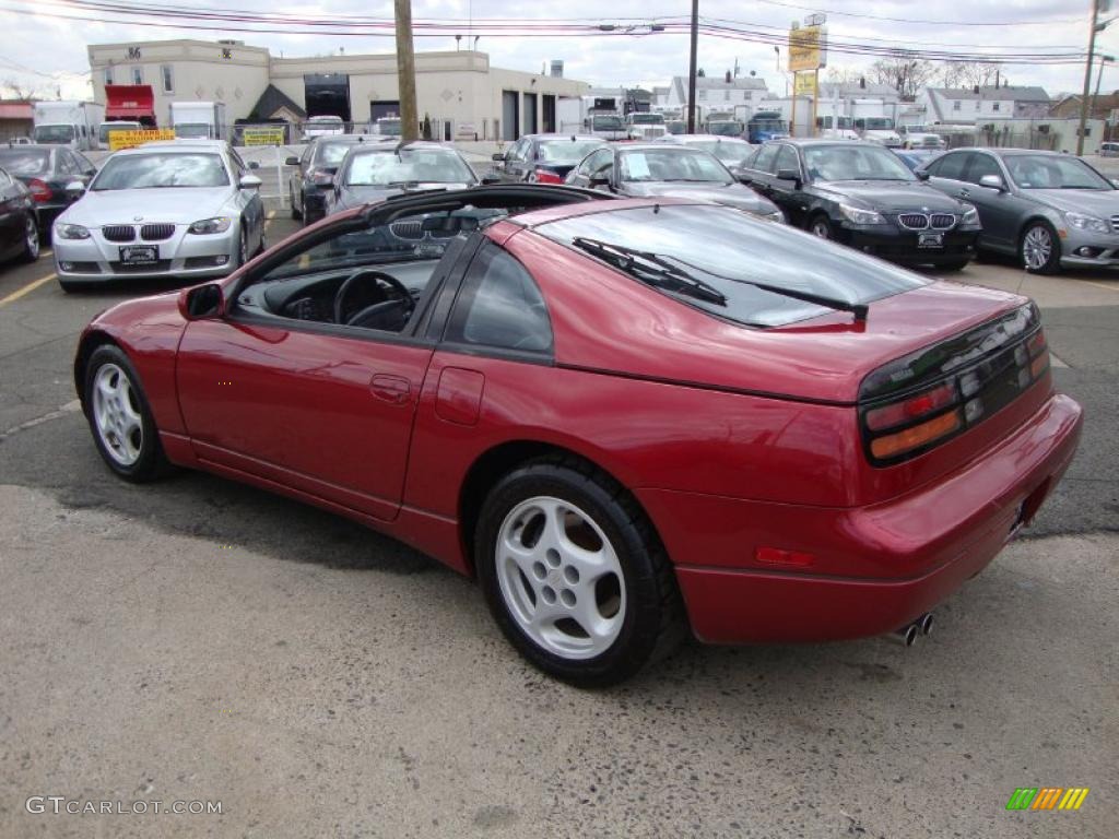 1993 300ZX Coupe - Cherry Red Pearl Metallic / Black photo #3