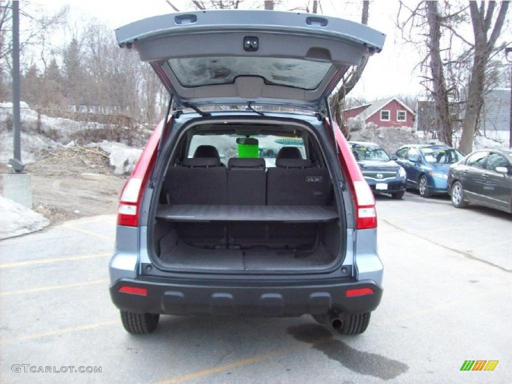 2008 CR-V EX 4WD - Glacier Blue Metallic / Gray photo #8