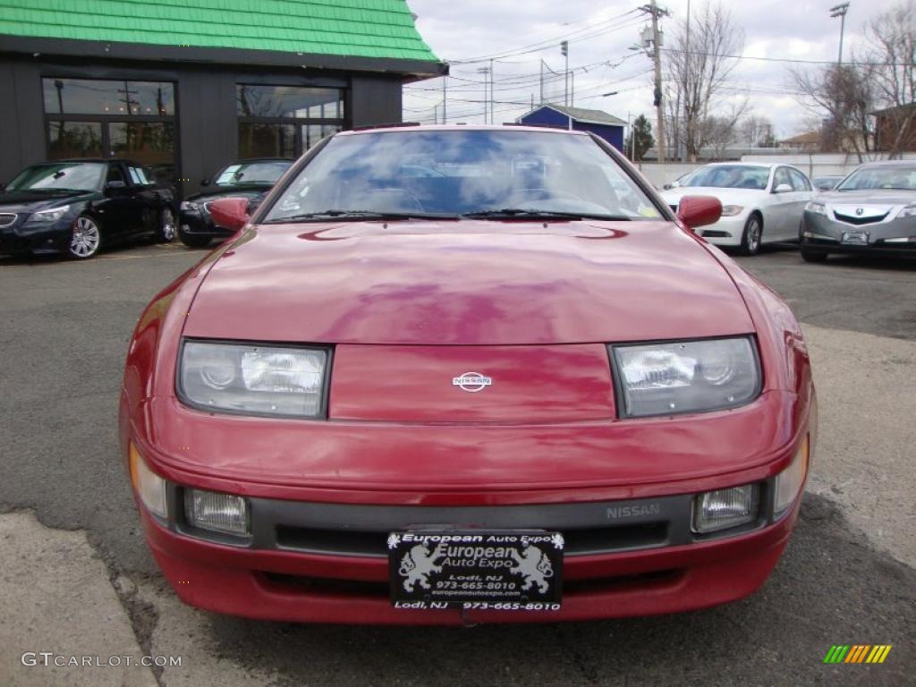1993 300ZX Coupe - Cherry Red Pearl Metallic / Black photo #9